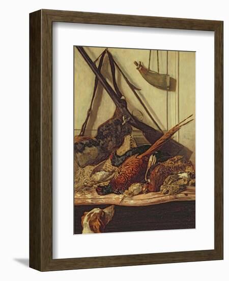 Hunting Trophies, 1862-Claude Monet-Framed Giclee Print