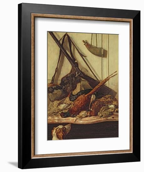 Hunting Trophies, 1862-Claude Monet-Framed Giclee Print