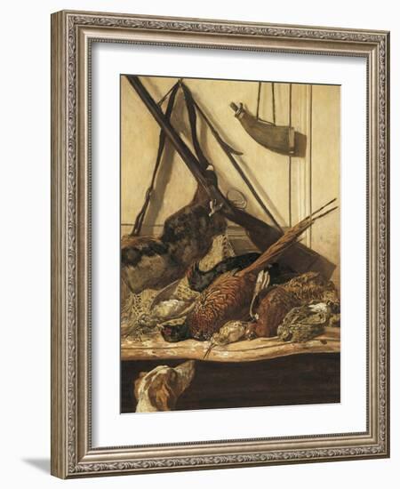 Hunting Trophies-Claude Monet-Framed Art Print