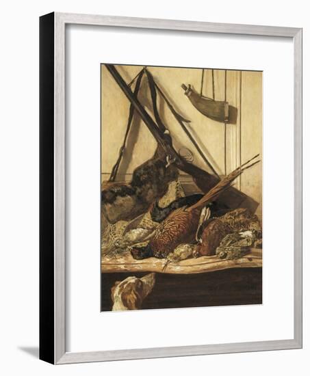 Hunting Trophies-Claude Monet-Framed Art Print