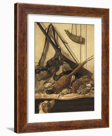 Hunting Trophies-Claude Monet-Framed Art Print