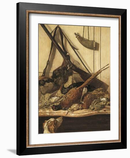 Hunting Trophies-Claude Monet-Framed Art Print