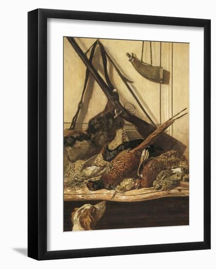 Hunting Trophies-Claude Monet-Framed Art Print