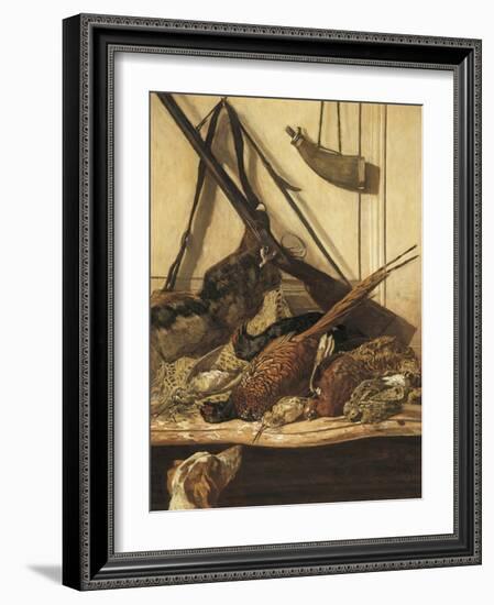 Hunting Trophies-Claude Monet-Framed Art Print