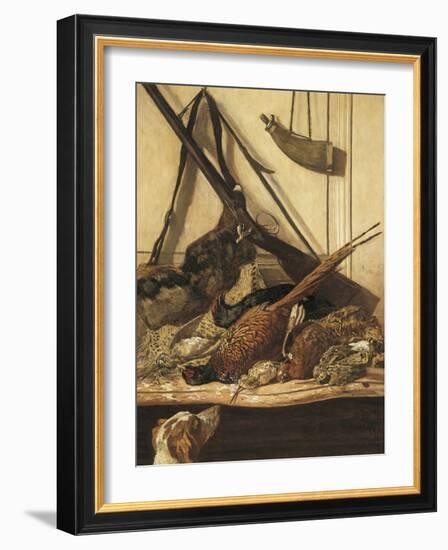 Hunting Trophies-Claude Monet-Framed Art Print