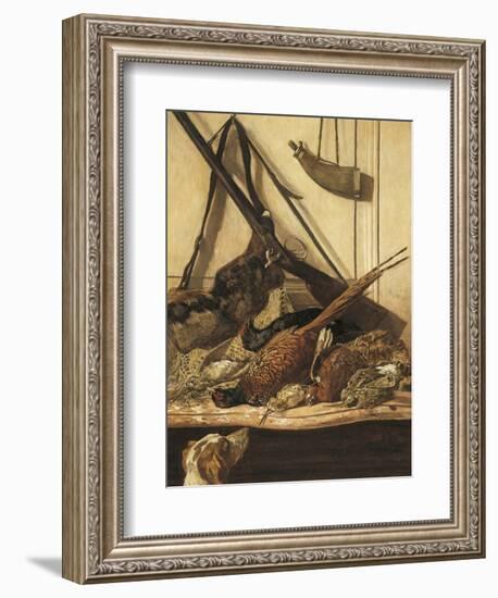 Hunting Trophies-Claude Monet-Framed Art Print