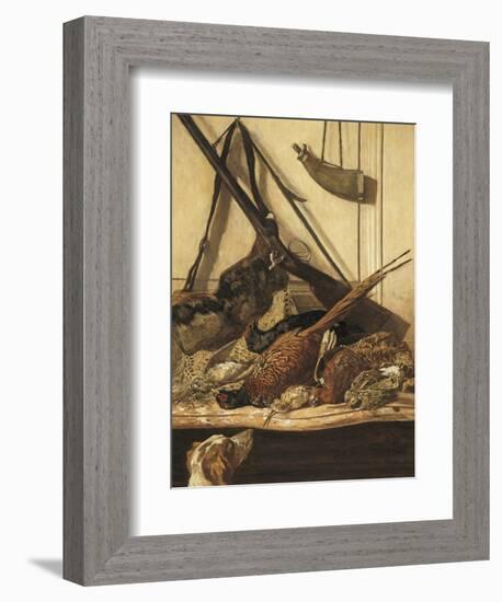 Hunting Trophies-Claude Monet-Framed Art Print