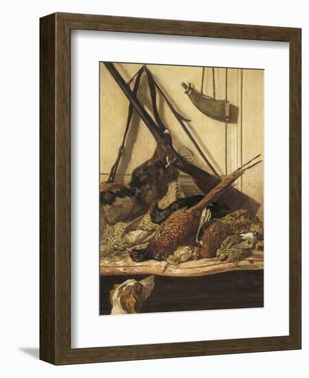 Hunting Trophies-Claude Monet-Framed Art Print