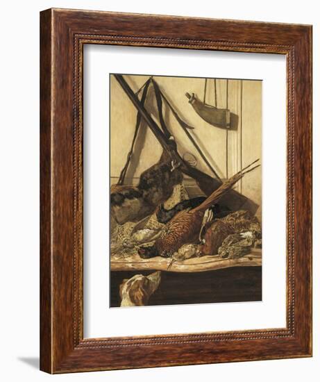 Hunting Trophies-Claude Monet-Framed Art Print