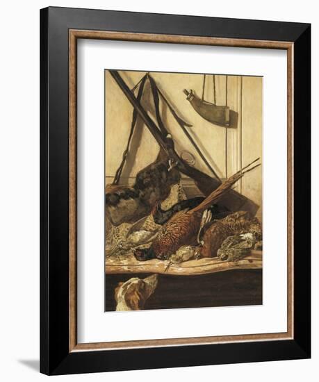 Hunting Trophies-Claude Monet-Framed Art Print