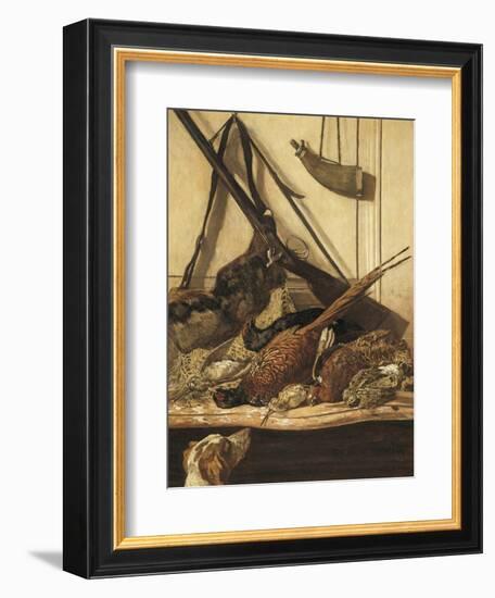 Hunting Trophies-Claude Monet-Framed Art Print