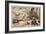 Hunting Vultures-null-Framed Giclee Print