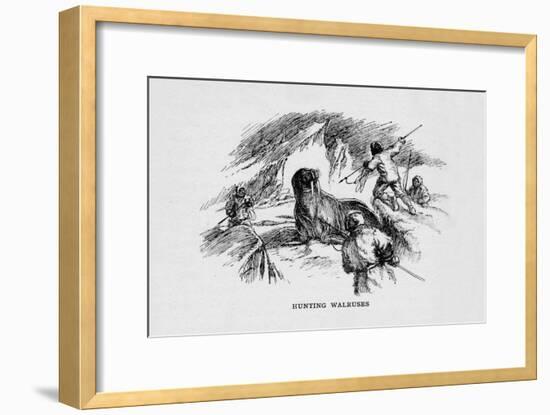 'Hunting Walruses', c1927, (1928)-Unknown-Framed Giclee Print