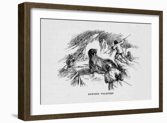 'Hunting Walruses', c1927, (1928)-Unknown-Framed Giclee Print