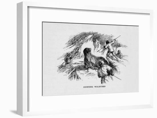 'Hunting Walruses', c1927, (1928)-Unknown-Framed Giclee Print
