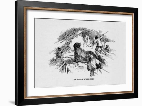 'Hunting Walruses', c1927, (1928)-Unknown-Framed Giclee Print