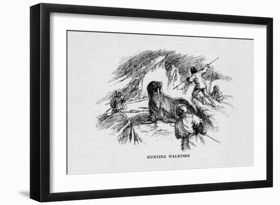 'Hunting Walruses', c1927, (1928)-Unknown-Framed Giclee Print