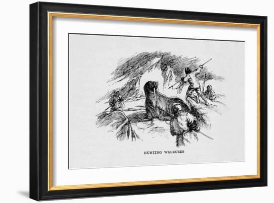 'Hunting Walruses', c1927, (1928)-Unknown-Framed Giclee Print