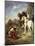 Hunting with Falcons in Algeria before 1863-Eugene Fromentin-Mounted Giclee Print