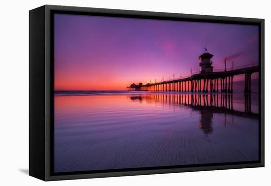 huntington-beach-1-Lincoln Harrison-Framed Stretched Canvas