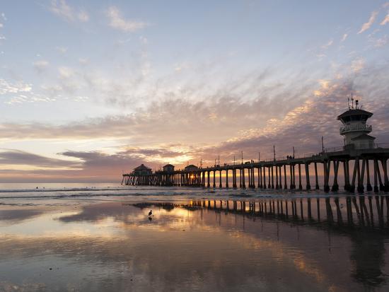 'Huntington Beach Pier, California, United States of America, North ...