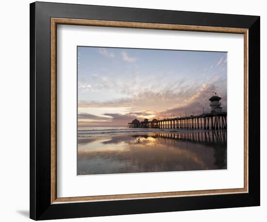 Huntington Beach Pier, California, United States of America, North America-Sergio Pitamitz-Framed Photographic Print