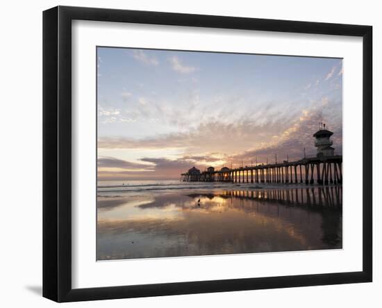 Huntington Beach Pier, California, United States of America, North America-Sergio Pitamitz-Framed Photographic Print