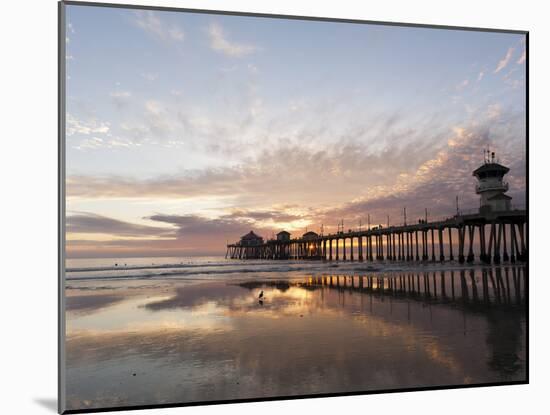 Huntington Beach Pier, California, United States of America, North America-Sergio Pitamitz-Mounted Photographic Print