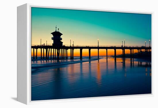 Huntington Beach-kesterhu-Framed Premier Image Canvas