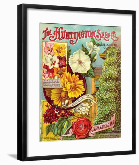Huntington Seed Indianapolis-null-Framed Art Print