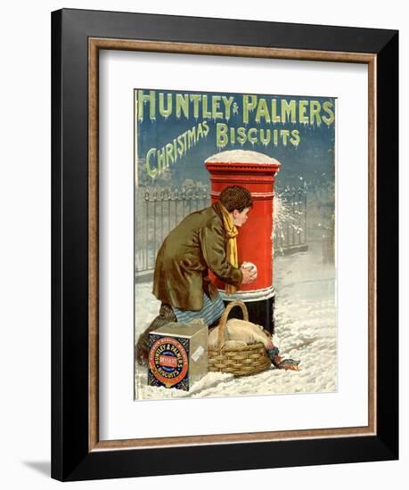 Huntley and Palmers, Biscuits Post Boxes, Snowballs, UK, 1890-null-Framed Giclee Print