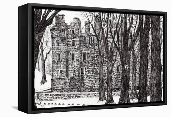 Huntly, Castle ,Scotland, 2007-Vincent Alexander Booth-Framed Premier Image Canvas