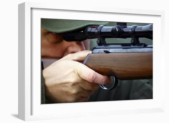 Huntsman Aiming-Bjorn Svensson-Framed Photographic Print