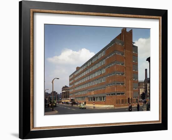 Huntsman House, Headquarters of Tetleys Brewers, Leeds, West Yorkshire, 1968-Michael Walters-Framed Photographic Print