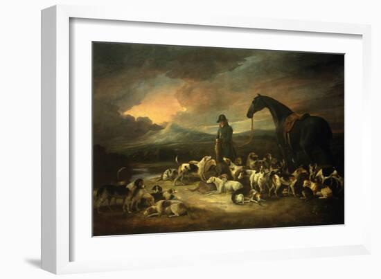 Huntsman with his Pack-George Morland-Framed Giclee Print