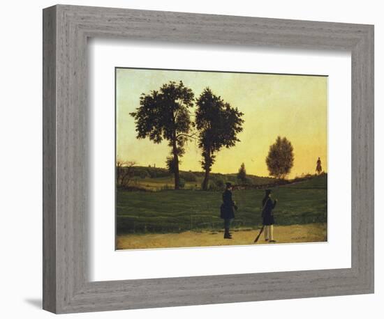 Huntsmen, 1839-Ignati Stepanovich Shchedrovsky-Framed Giclee Print