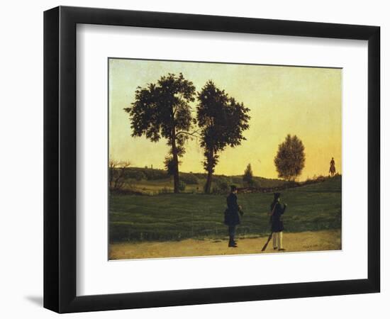 Huntsmen, 1839-Ignati Stepanovich Shchedrovsky-Framed Giclee Print