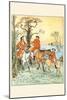 Huntsmen Recounted the Day-Randolph Caldecott-Mounted Art Print