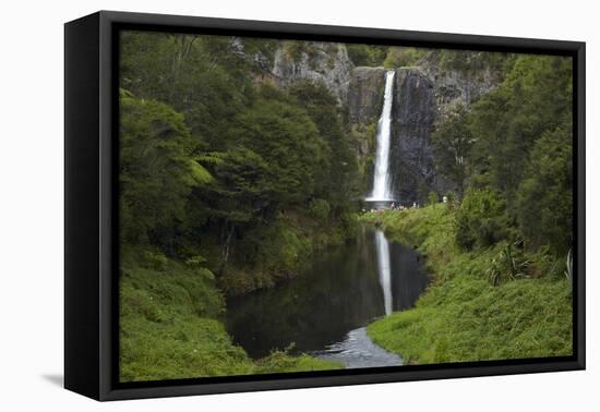 Hunua Falls, Hunua Ranges, Auckland, North Island, New Zealand-David Wall-Framed Premier Image Canvas
