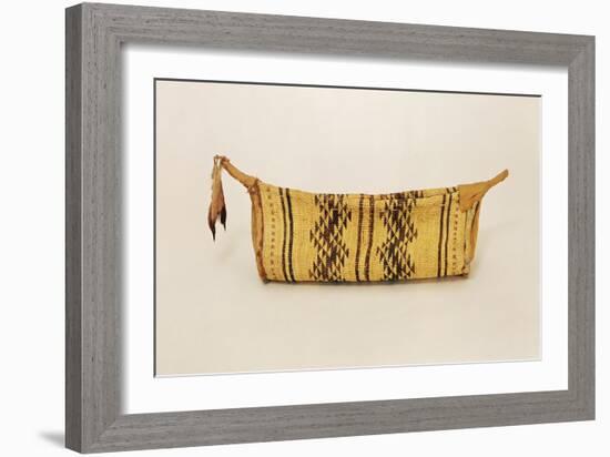 Hupa Jump Dance Basket, from North Carolina (Woven Fibre)-American-Framed Giclee Print