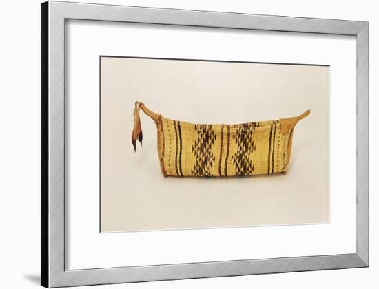 Hupa Jump Dance Basket, from North Carolina (Woven Fibre)-American-Framed Giclee Print