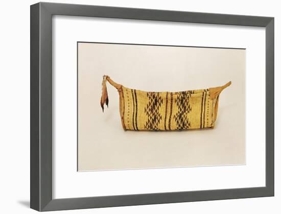 Hupa Jump Dance Basket, from North Carolina (Woven Fibre)-American-Framed Giclee Print