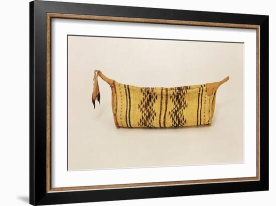 Hupa Jump Dance Basket, from North Carolina (Woven Fibre)-American-Framed Giclee Print