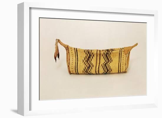 Hupa Jump Dance Basket, from North Carolina (Woven Fibre)-American-Framed Giclee Print