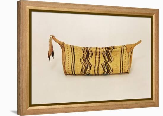 Hupa Jump Dance Basket, from North Carolina (Woven Fibre)-American-Framed Premier Image Canvas