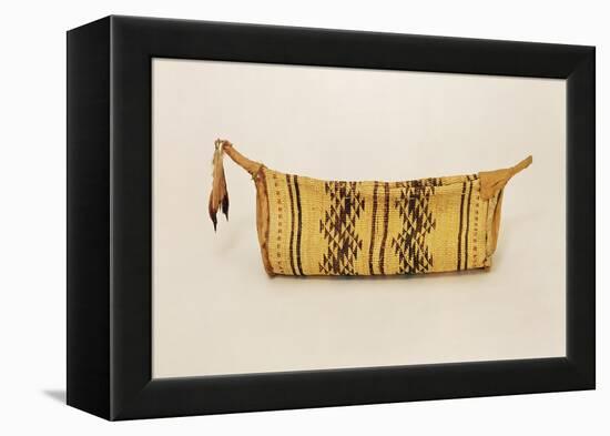 Hupa Jump Dance Basket, from North Carolina (Woven Fibre)-American-Framed Premier Image Canvas