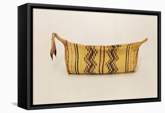 Hupa Jump Dance Basket, from North Carolina (Woven Fibre)-American-Framed Premier Image Canvas