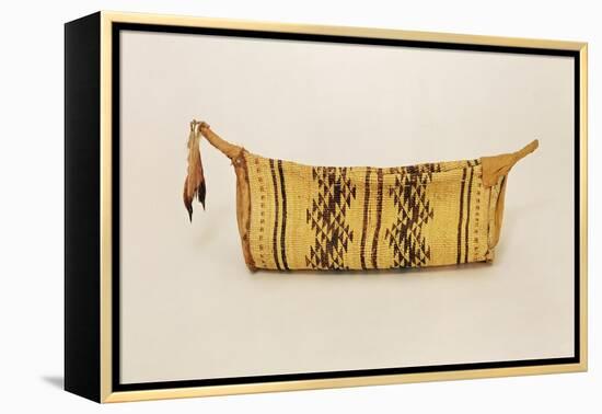 Hupa Jump Dance Basket, from North Carolina (Woven Fibre)-American-Framed Premier Image Canvas