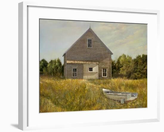 Huppers Barn-Jerry Cable-Framed Giclee Print