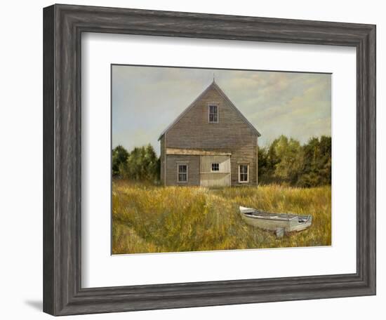 Huppers Barn-Jerry Cable-Framed Giclee Print